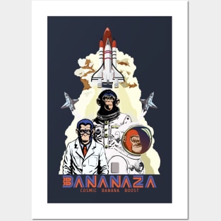 BANANAZA : Space Monkey Team Posters and Art